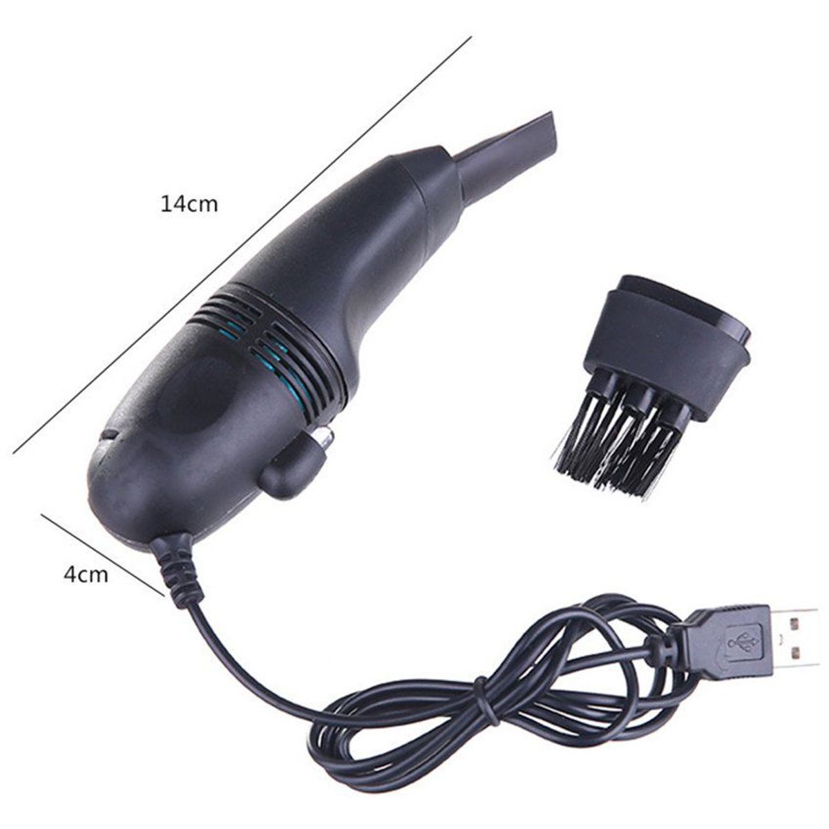 GENERICO - Mini aspiradora usb teclado pc portatil limpiar