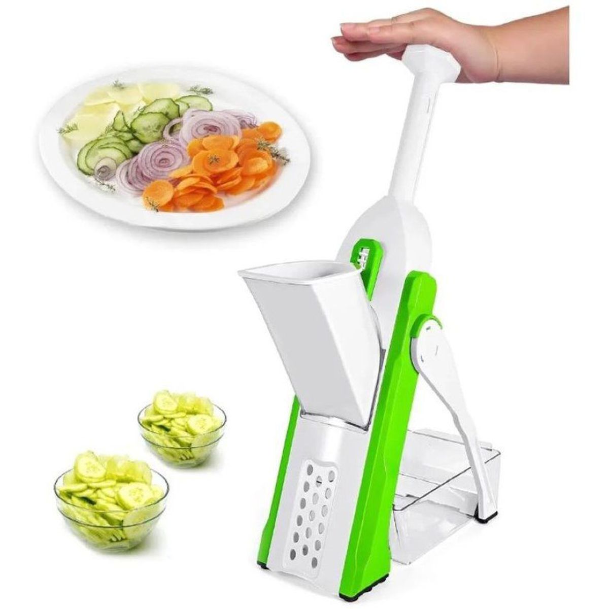 GENERICO - Cortador Rebanador Verduras Frutas Multifuncional