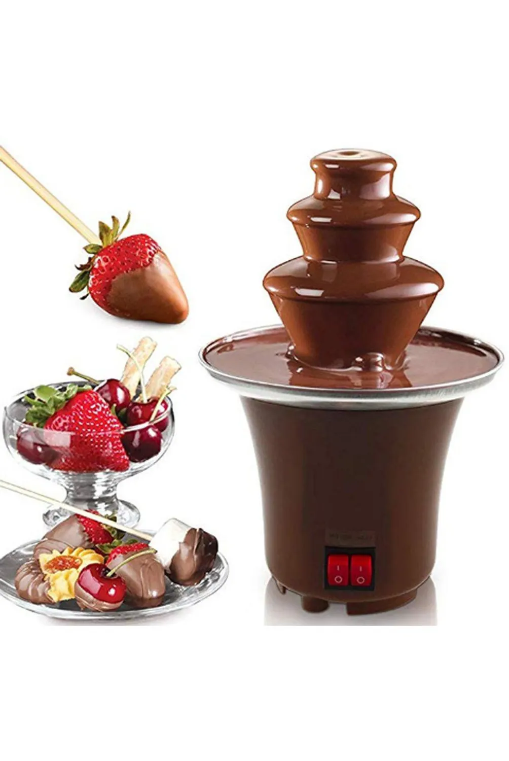 Mini Fuente Chocolate Maquina Fondue 3 Niveles ZHOPI CO ...