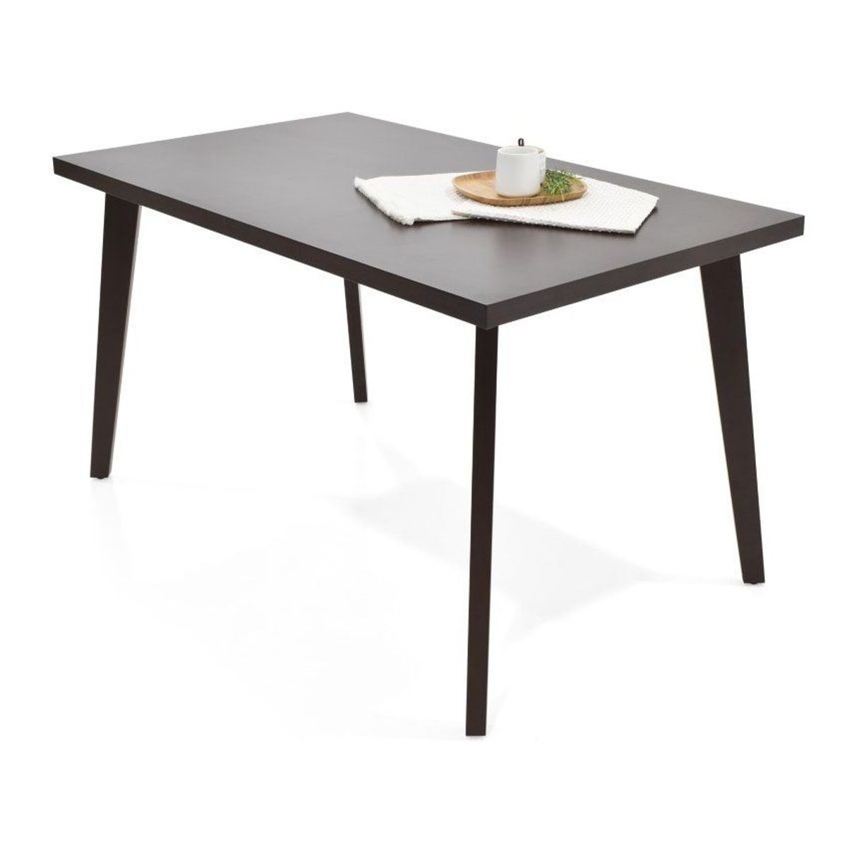 VENECIA - Mesa de Comedor Liverpool 6 Puestos Wengue