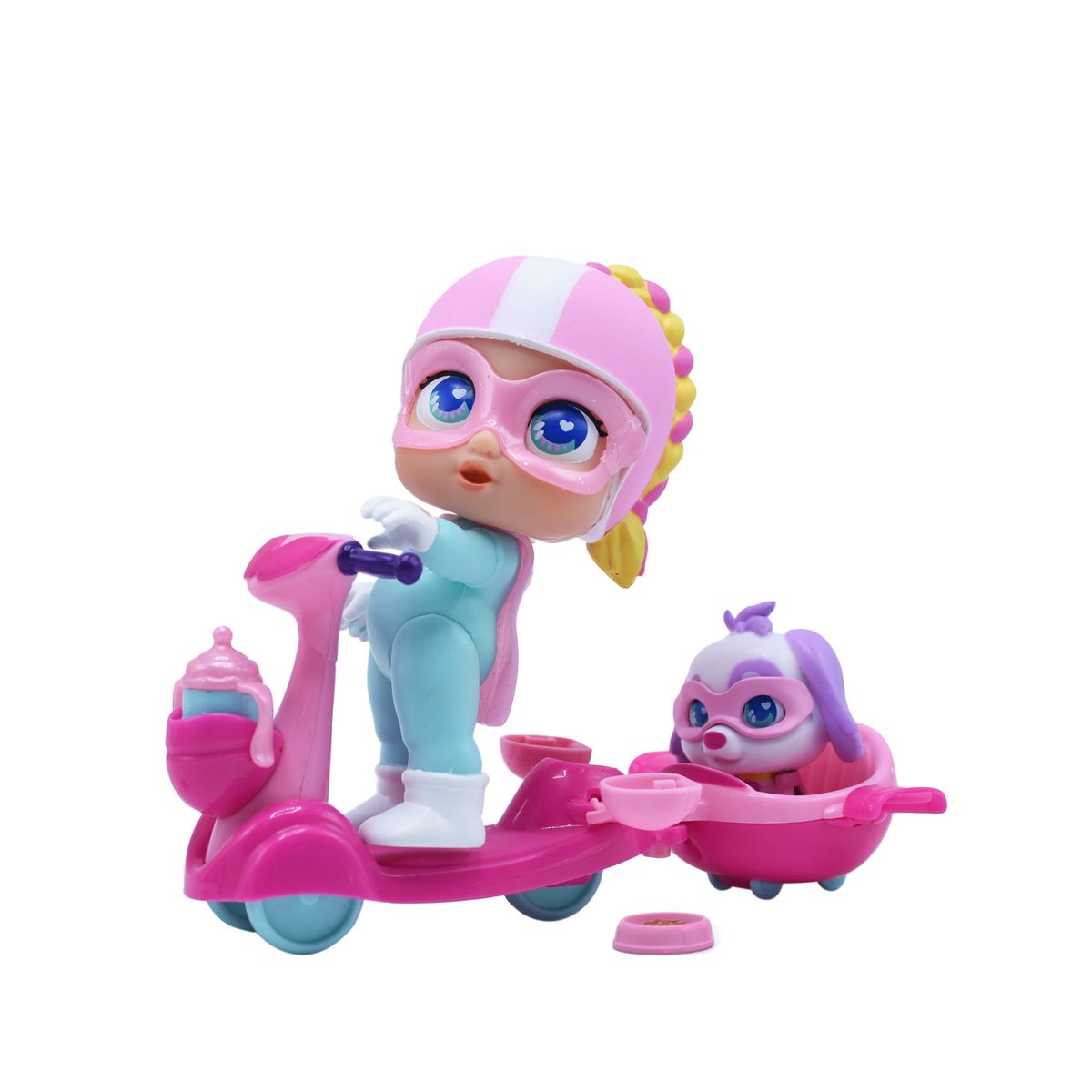 TOY LOGIC - Super Cute Little Babies Mini Regi en Scooter