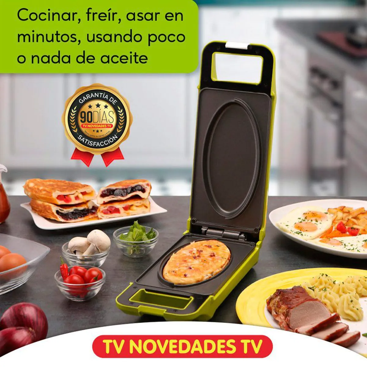 COOK IT - Plancha de cocina eléctrica cook it