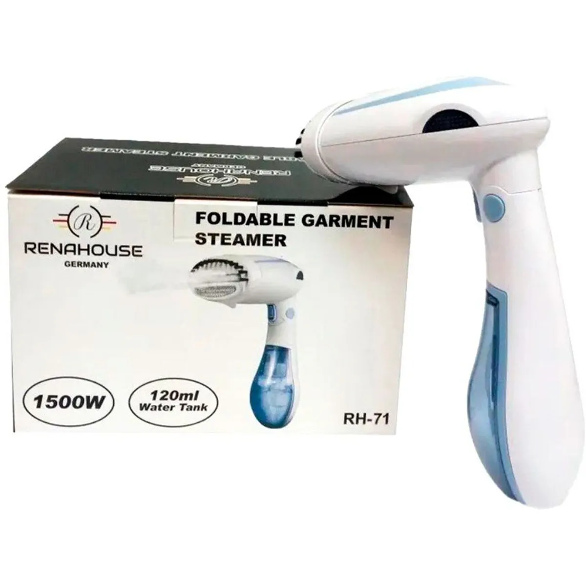 RENAHOUSE - Plancha A Vapor Para Ropa Portatil Vertical Pegable Steamer Renahouse