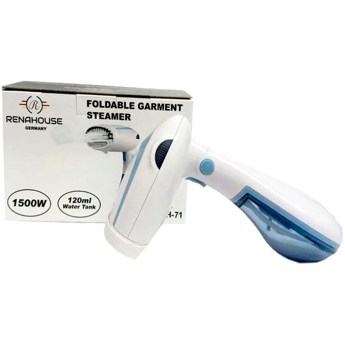 RENAHOUSE - Plancha A Vapor Para Ropa Portatil Vertical Pegable Steamer Renahouse