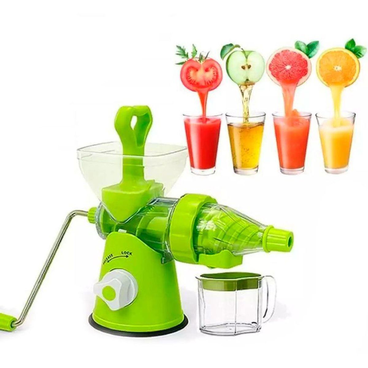 ZHOPI CO - Extractor Exprimidor Manual De Frutas Y Verduras