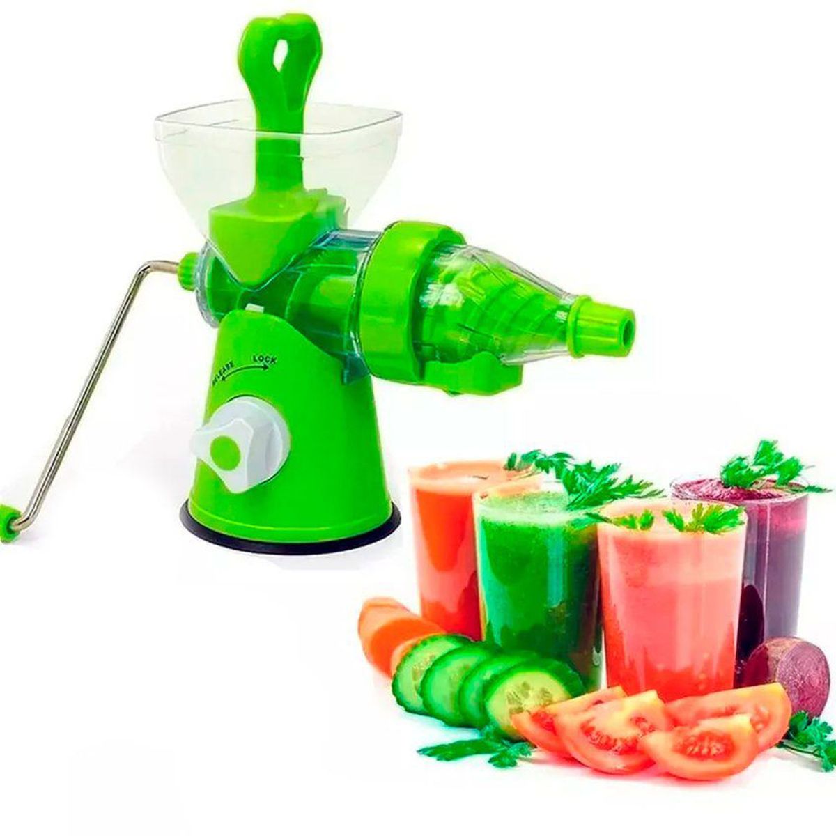 ZHOPI CO - Extractor Exprimidor Manual De Frutas Y Verduras