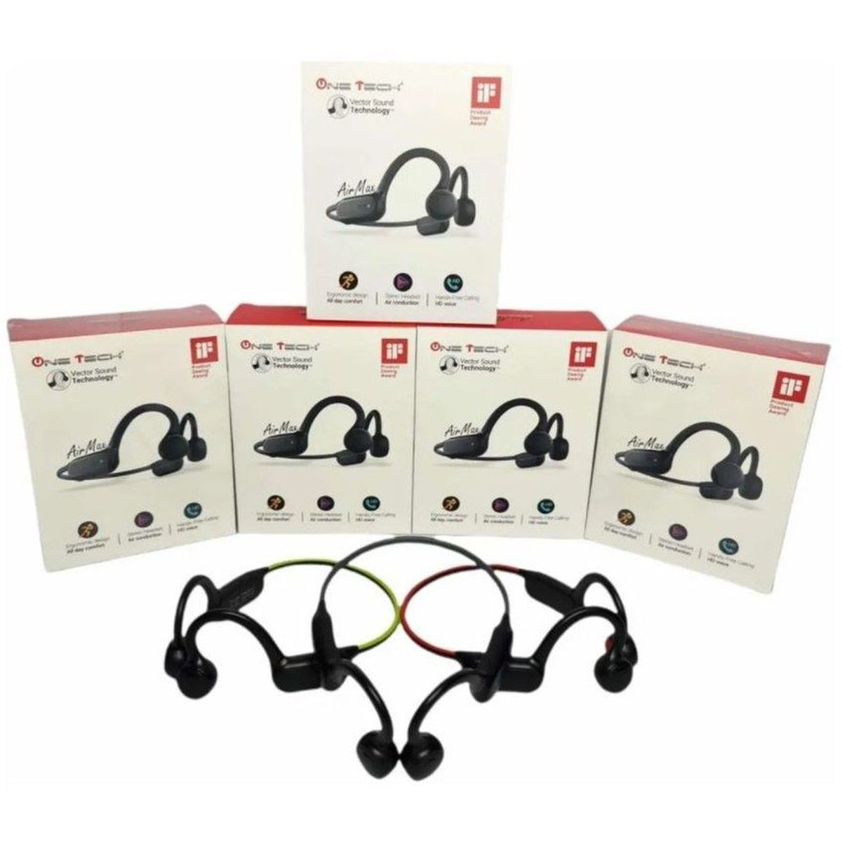 GENERICO - Audifonos Bluetooth Inalambricos Conduccion Osea Estuche