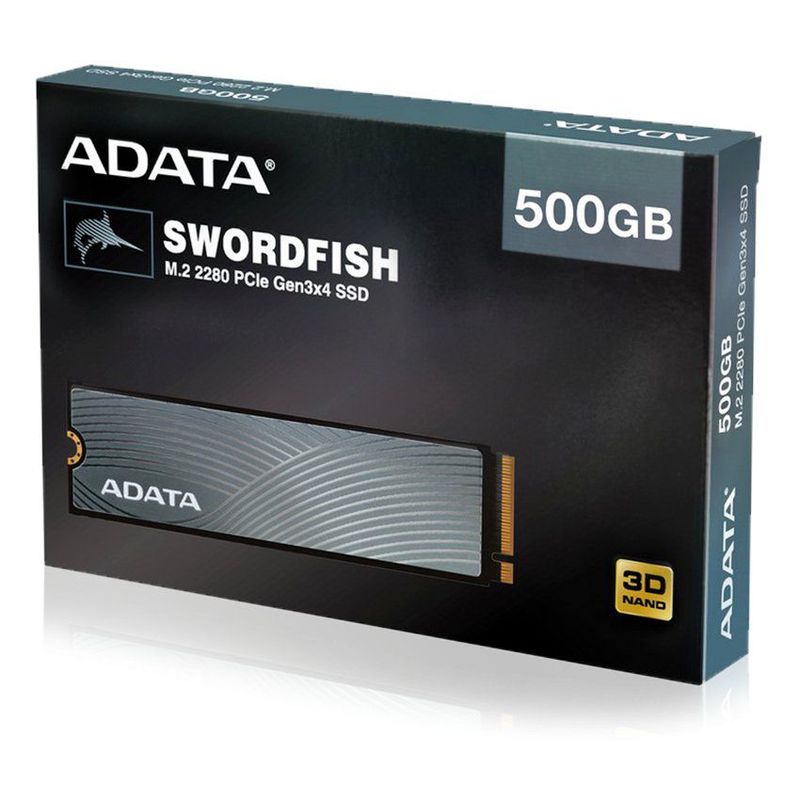 ADATA - Unidad Estado Solido Interno Adata Swordfish 500G M2 NVMe