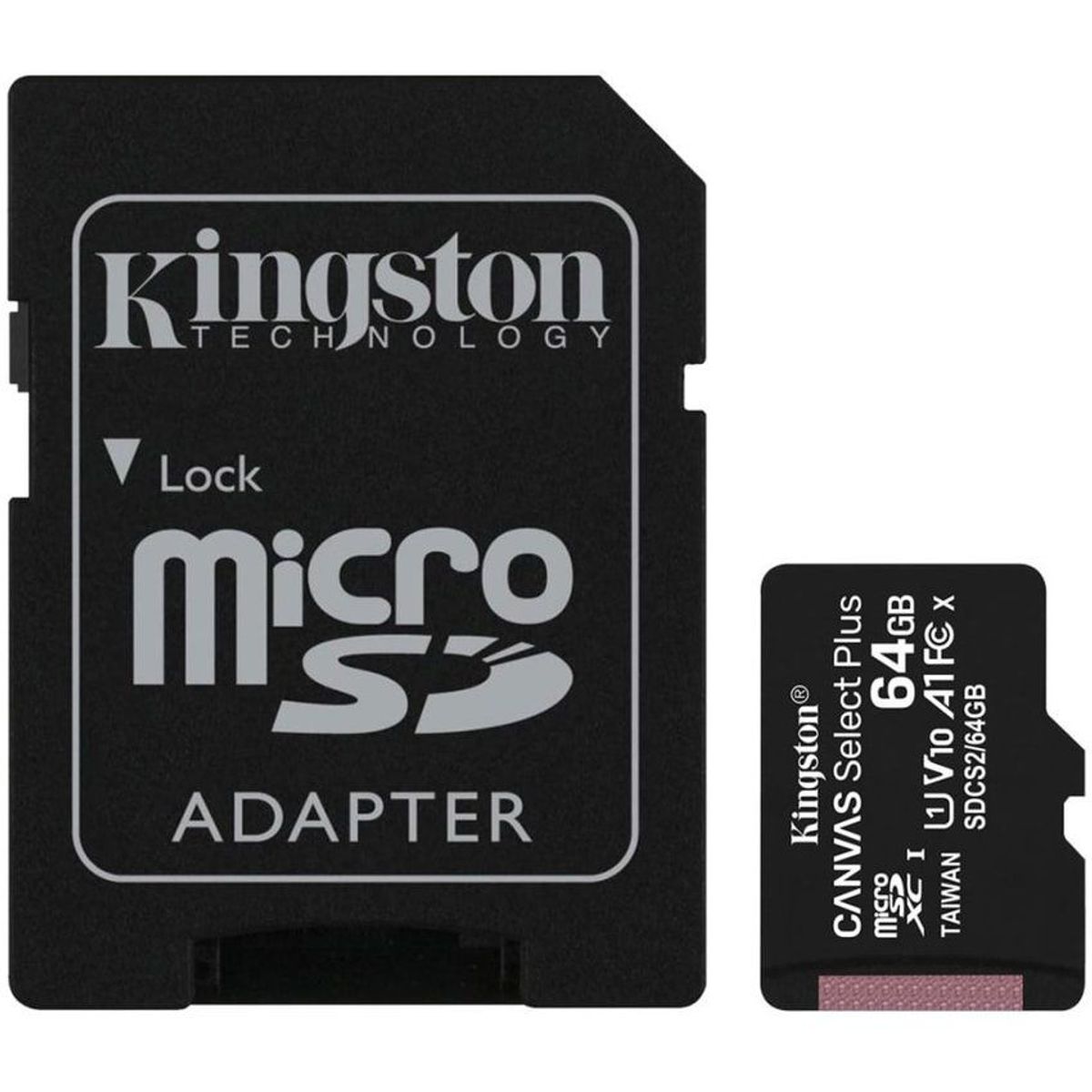 KINGSTON - Memoria Micro SD Kingston Canvas Select Plus 64GB