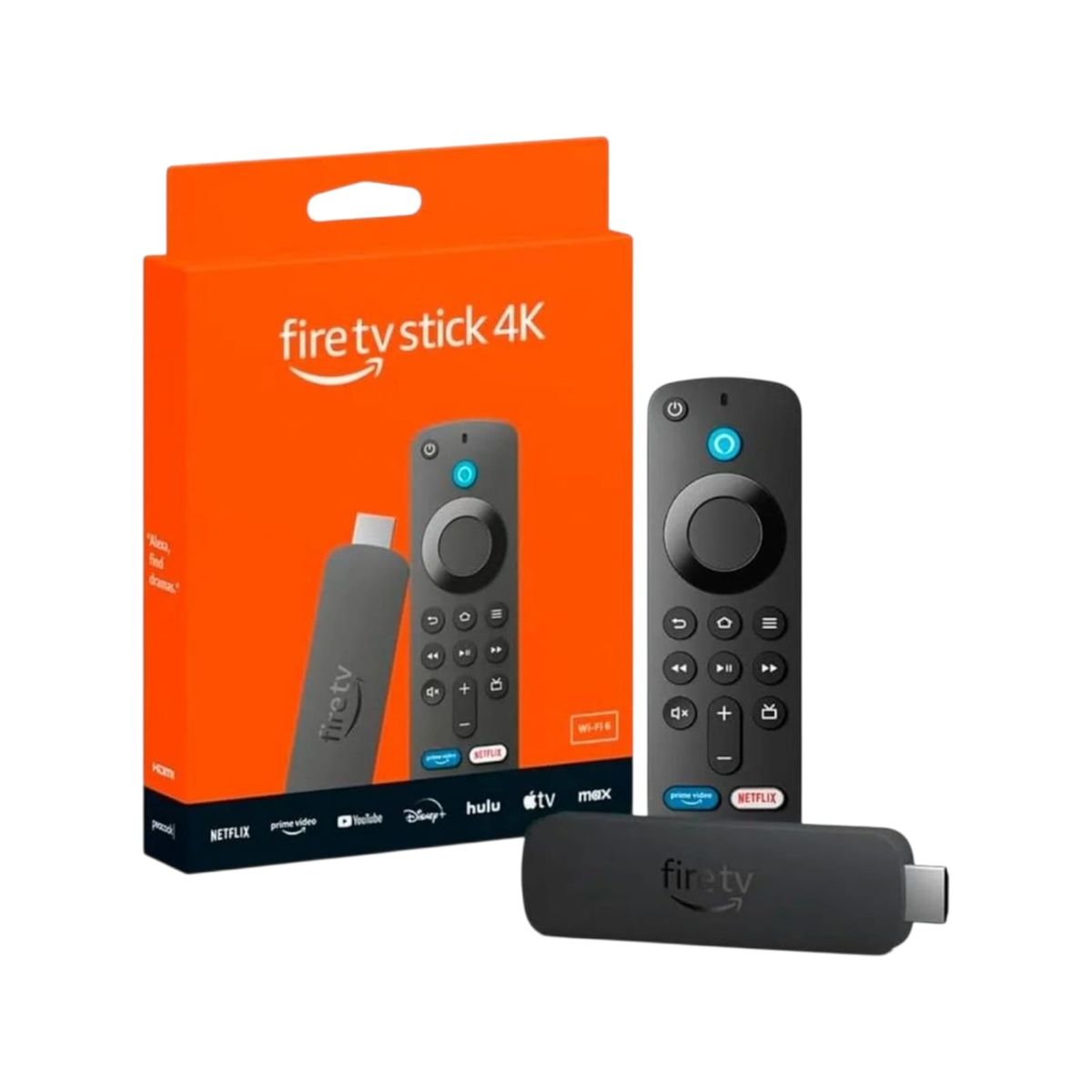 AMAZON - Amazon fire tv 4k con alexa voice
