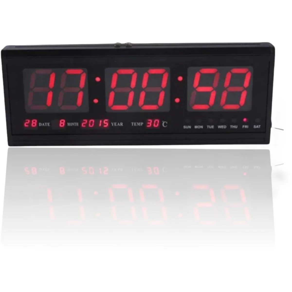 GENERICO - Reloj de pared led digital 4819
