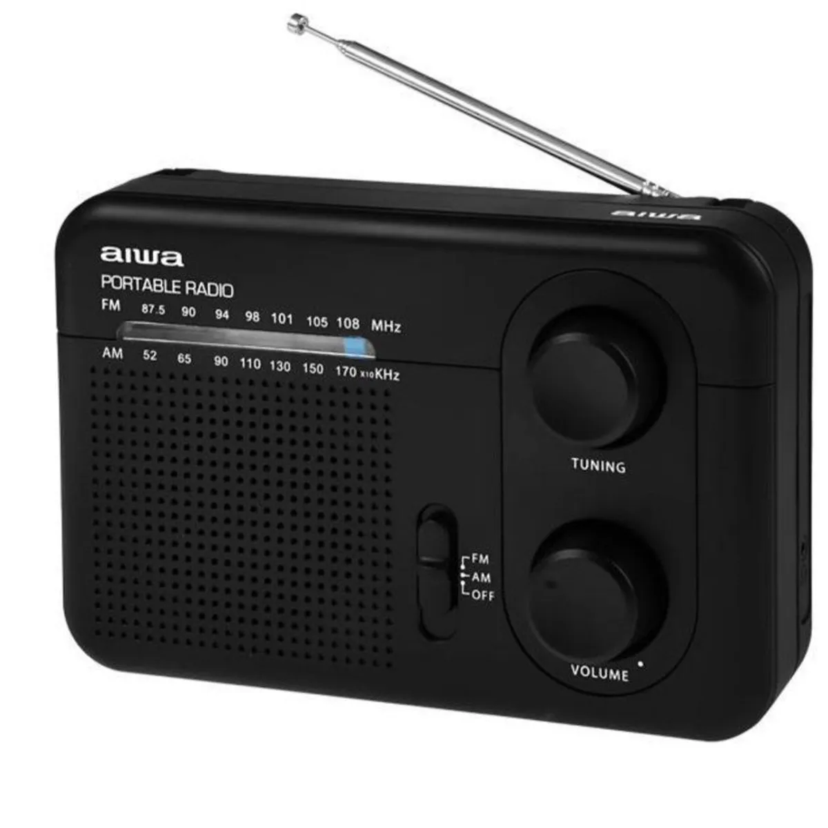 AIWA - Radio aiwa am-fm pila y corriente