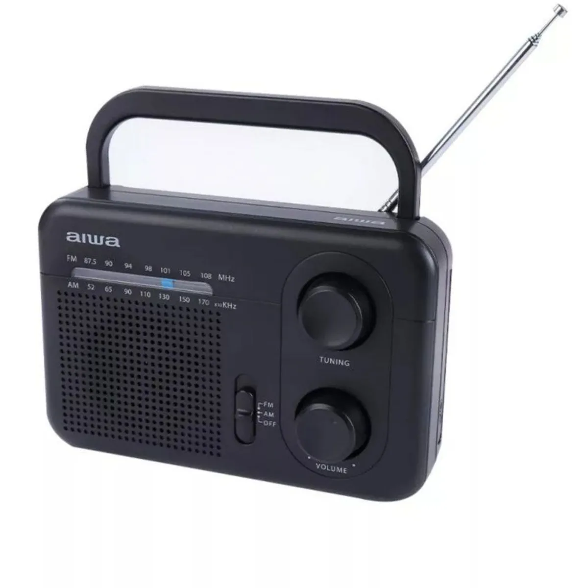 AIWA - Radio aiwa am-fm pila y corriente