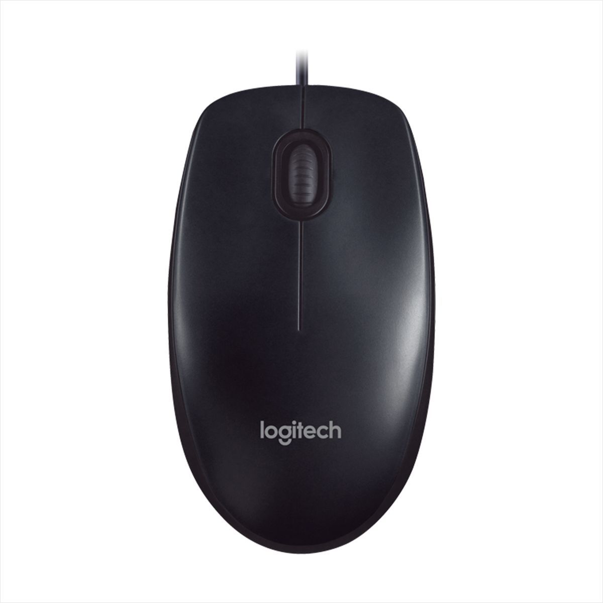 LOGITECH - Mouse Óptico Usb Logitech M90 · Cómodo Diseño Ambidiestro