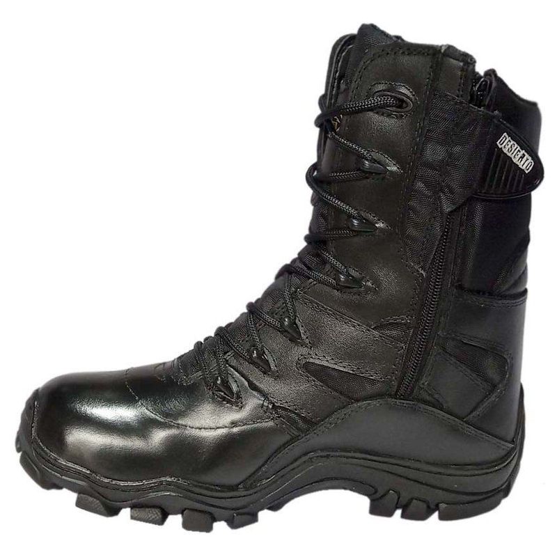DESIERTO - Botas militares desierto Atacama color negro