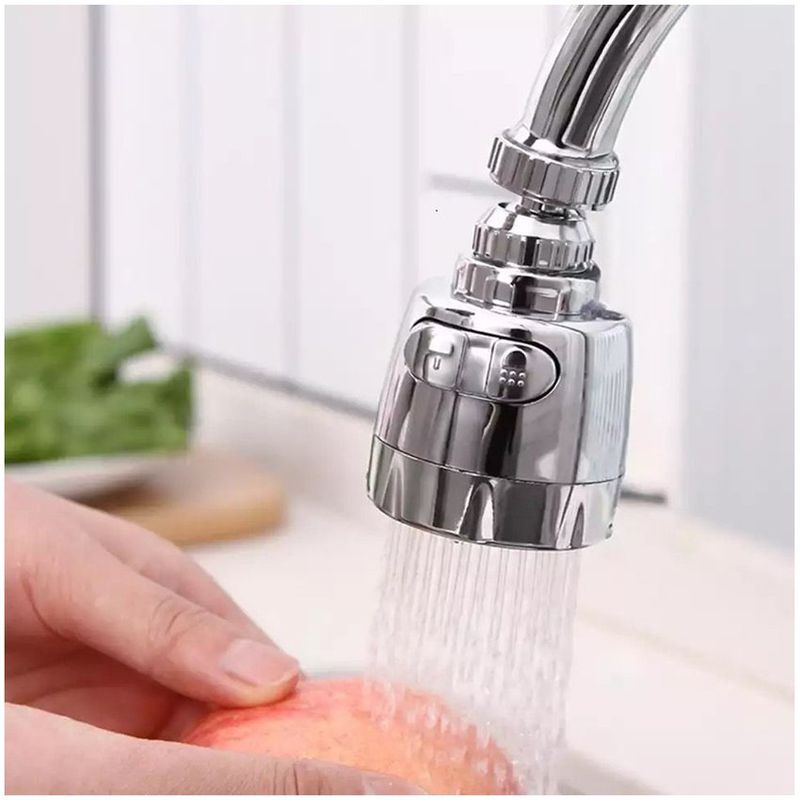 ZHOPI CO - Grifo Ahorrador Purificador De Agua Gira 360 Grados Cromado