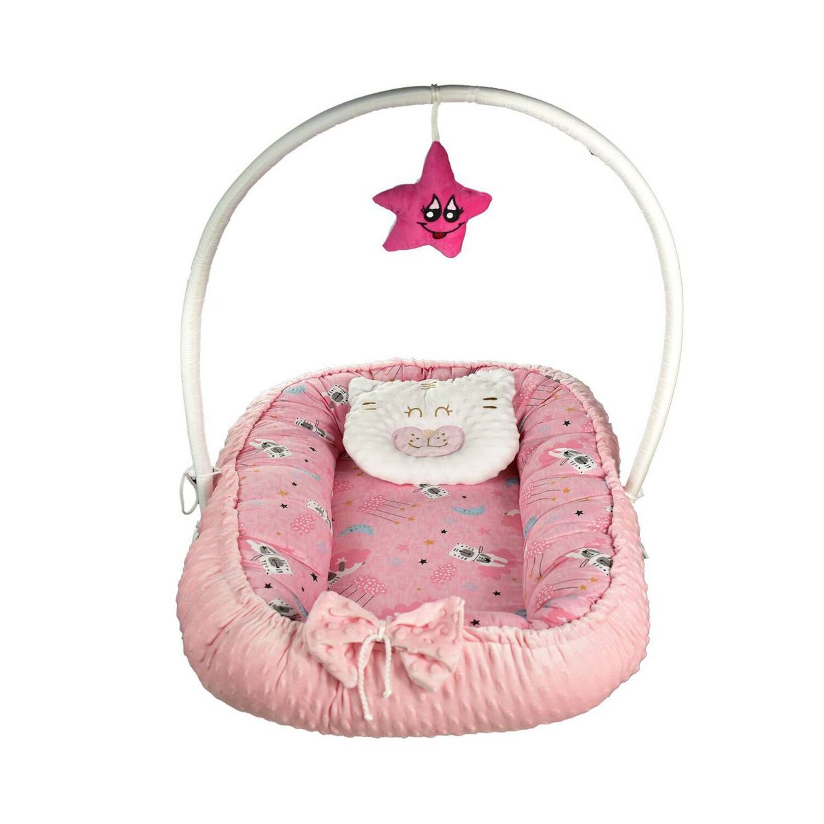 MUNDO BEBE - Nido cuna acolchado para bebé