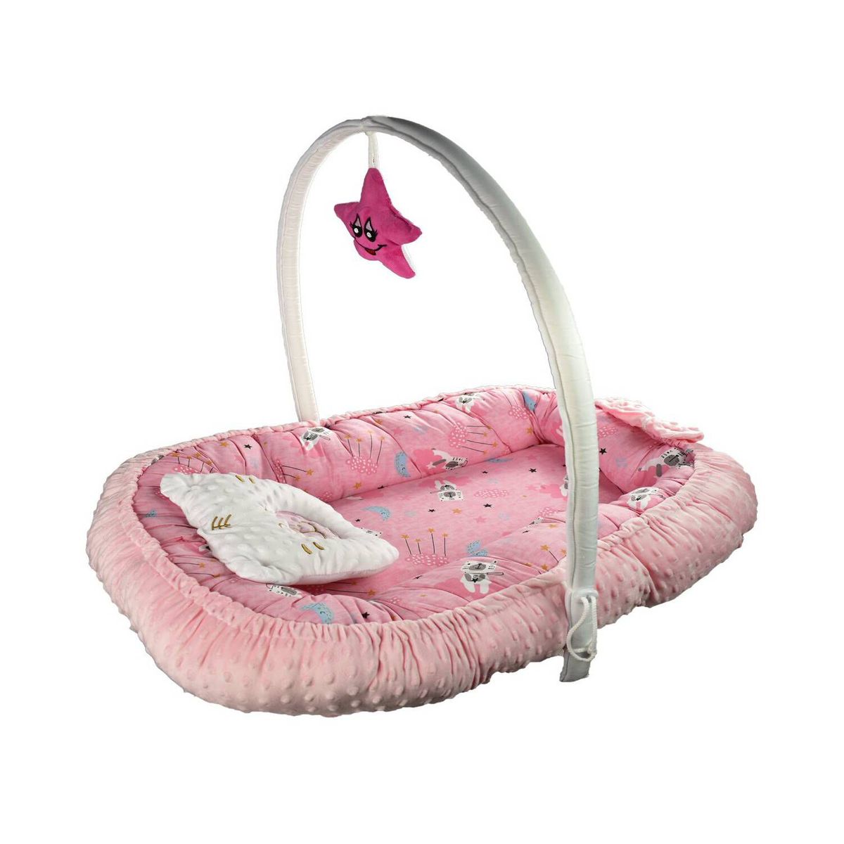 MUNDO BEBE - Nido cuna acolchado para bebé