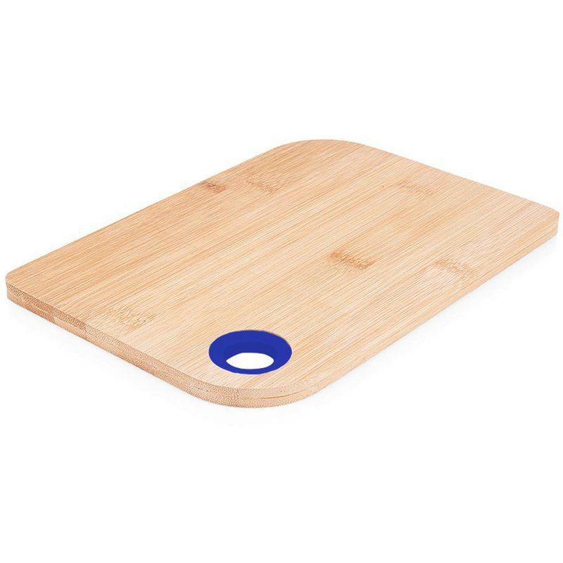 ESEENZA - Tabla de Picar Bambú Aro Azul Essenza