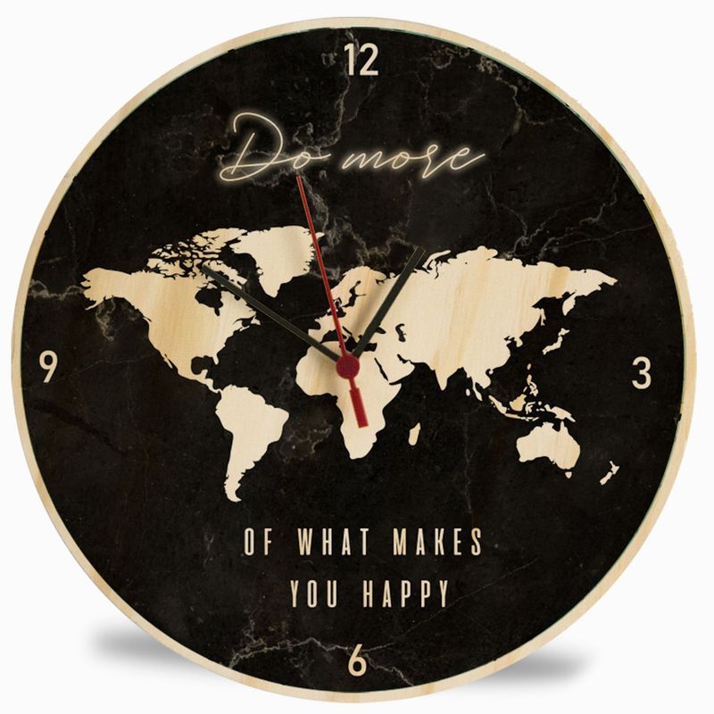 GAMA DIGITAL - Reloj travel en mármol.
