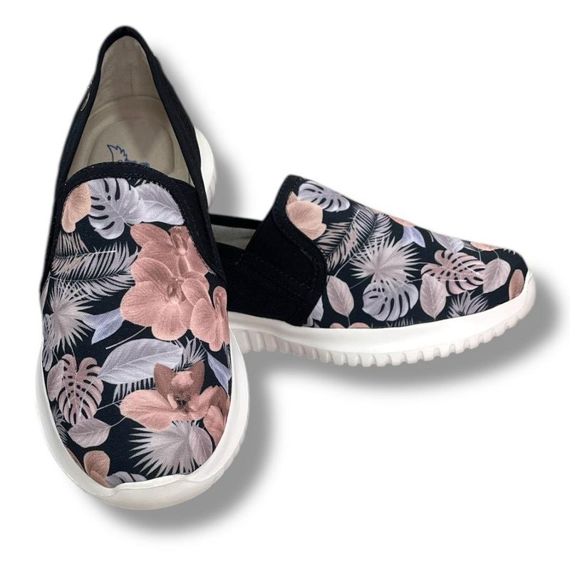 XIAN SHOES - Ultraliviano rama negra MUJER