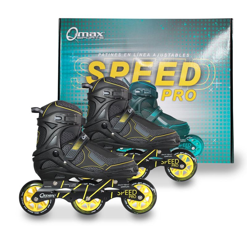 QMAX - Patines Semiprofesionales Ajustables en linea Speed Qmax