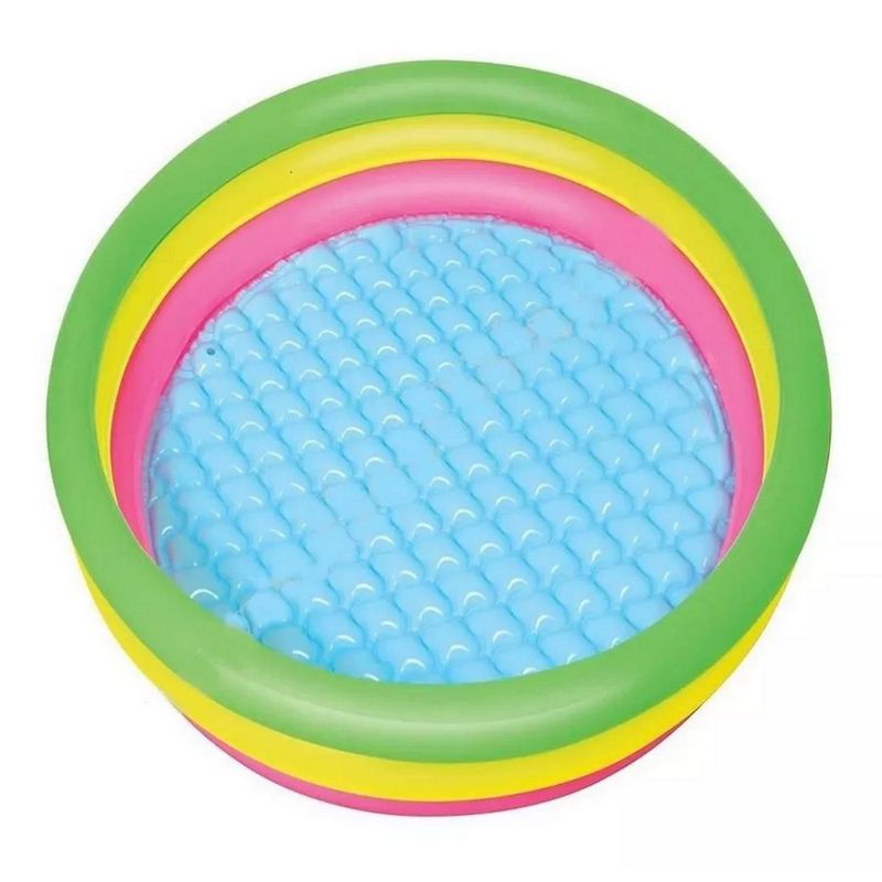 BESTWAY - Piscina Inflable Niños Grande 3 Aro 1.52x 30cm Bestway 51103