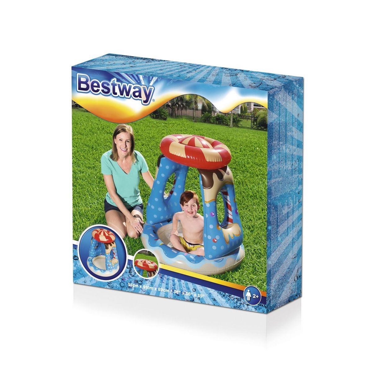 BESTWAY - Piscina Inflable Bestway 52270 26l Multicolor Candyville