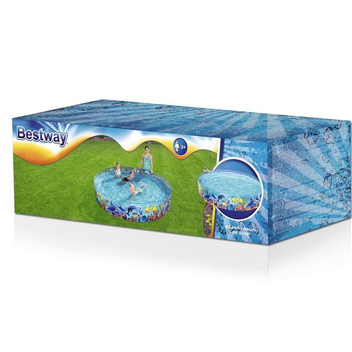 BESTWAY - Piscina Alberca Estructural Redonda Bestway 55031