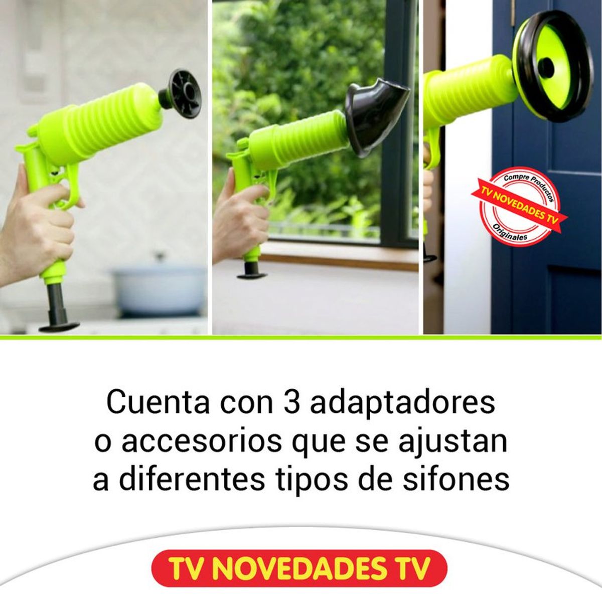 TV NOVEDADES - Destapador De Cañería Y Desagües Drain Jet