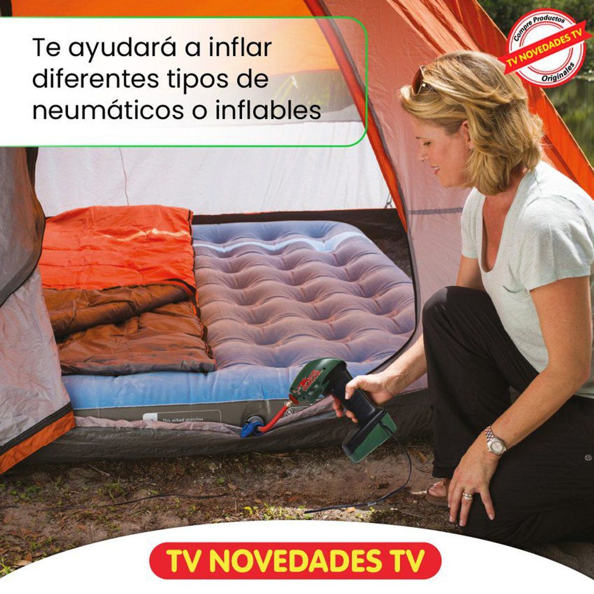 TV NOVEDADES - Compresor de aire portátil air dragon