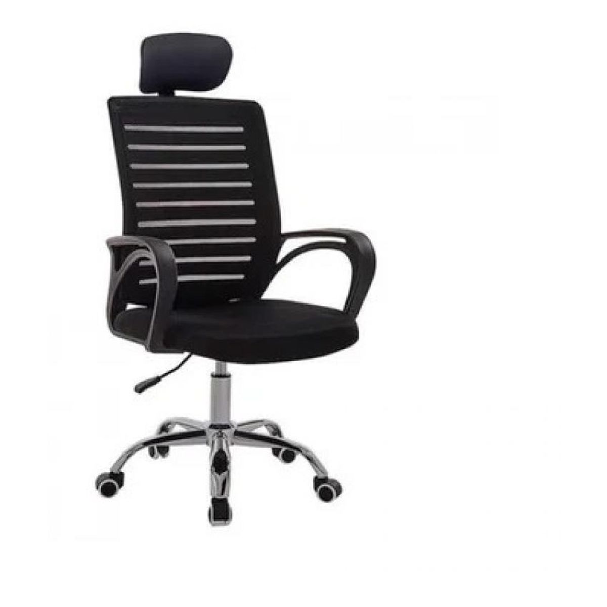 JYM - Silla de oficina escritorio giratoria ergonómica collins - negra