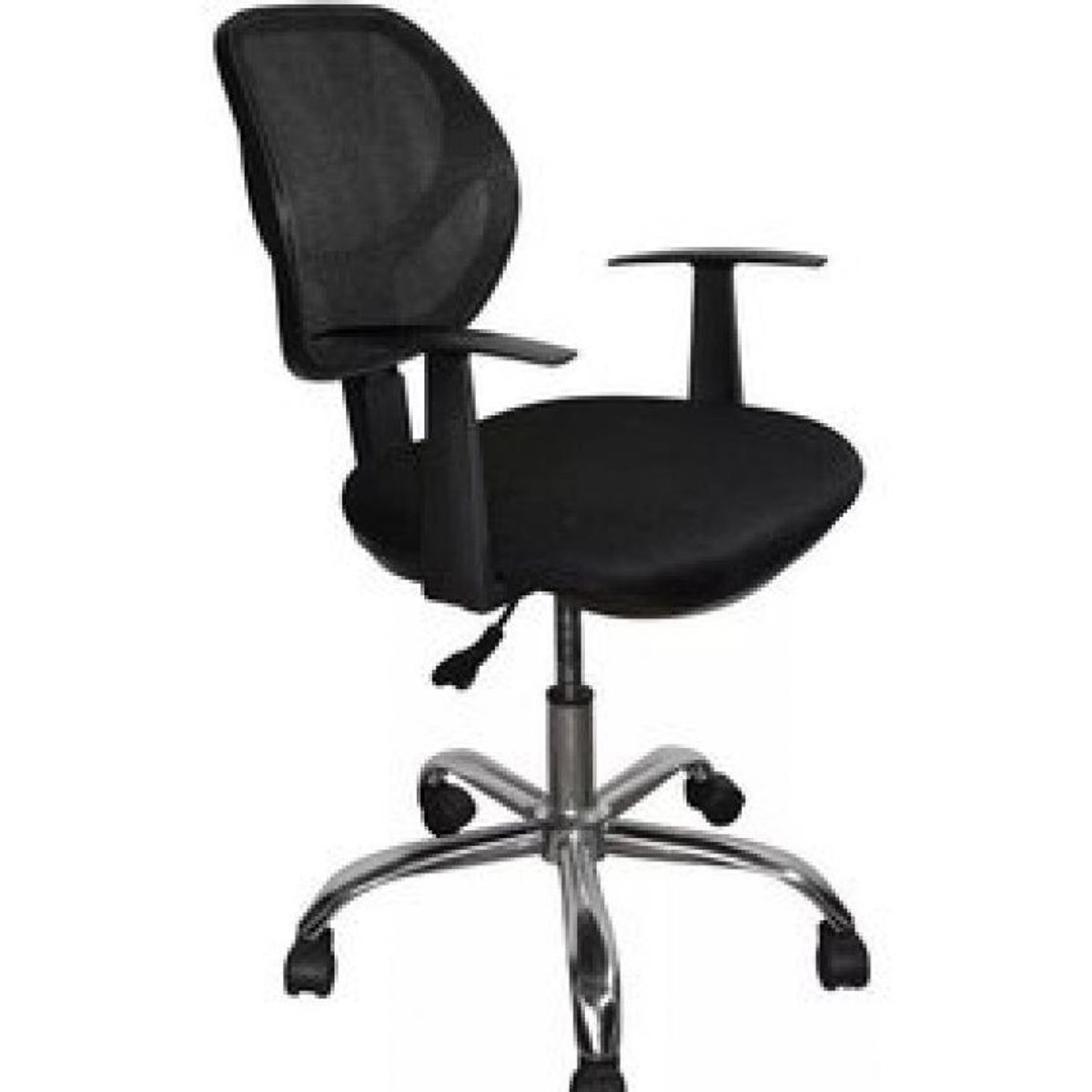 JYM - Silla-de-oficina-gerencial-giratoria - negra