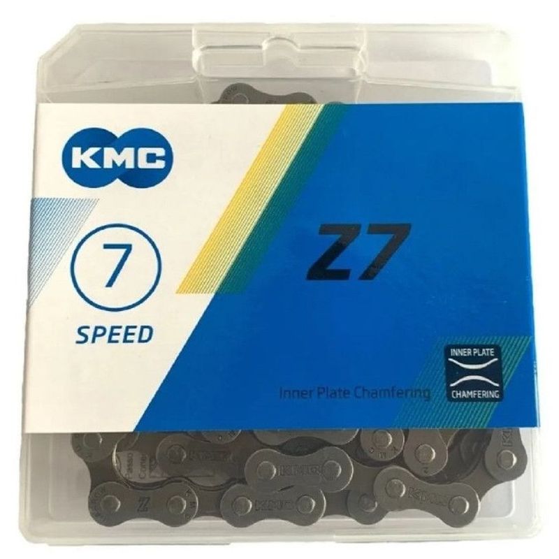 KMC - Cadenilla Kmc Z7 para 7V Velocidades Bicicleta Cadena