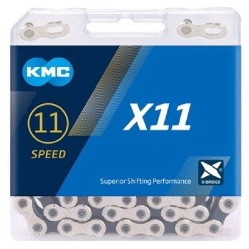 KMC - Cadenilla Kmc X11 para 11V Velocidades Bicicleta Cadena