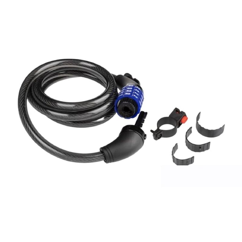 GW - Candado Guaya Bicicleta Moto Seguridad Con Clave