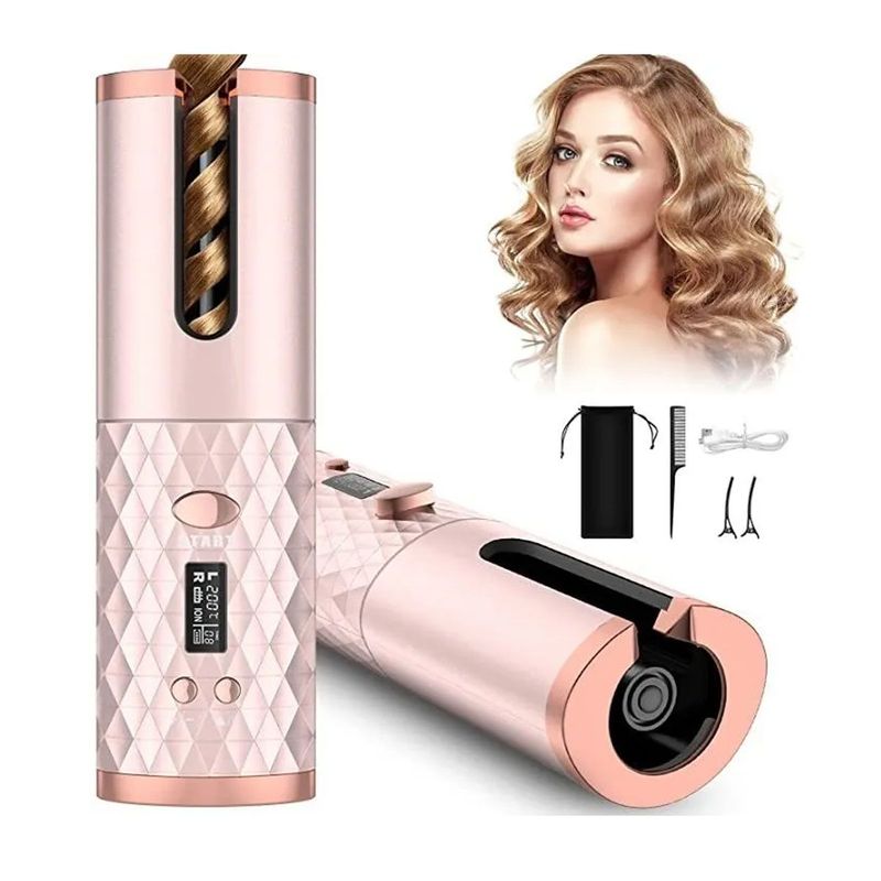 ONE PIXEL - Rizador De Cabello Automatico Recargable Portatil ONE PIXEL