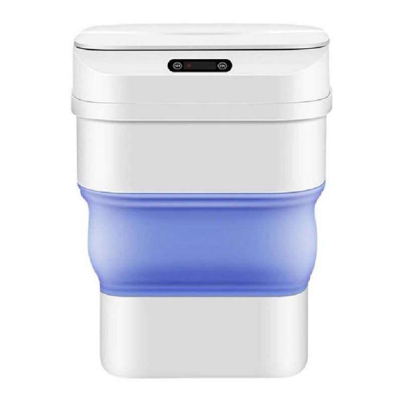 GENERICO - Papelera Con Sensor Inteligente Plegable Silicona