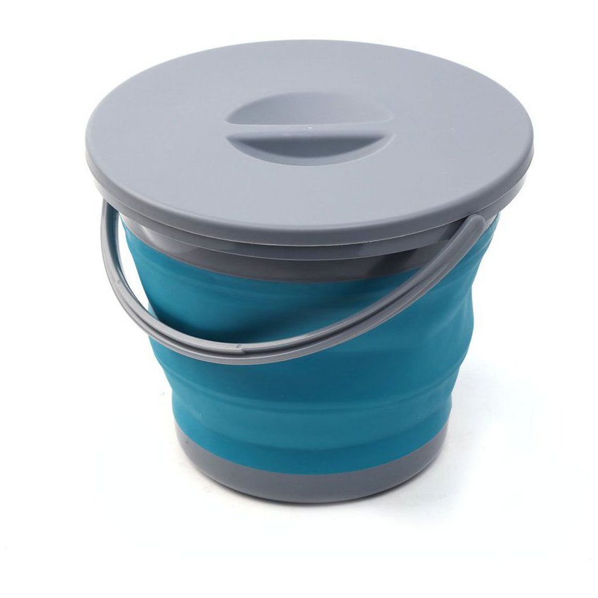 TRIPLE CLEAN - Balde plegable retractil ahorrador de espacio