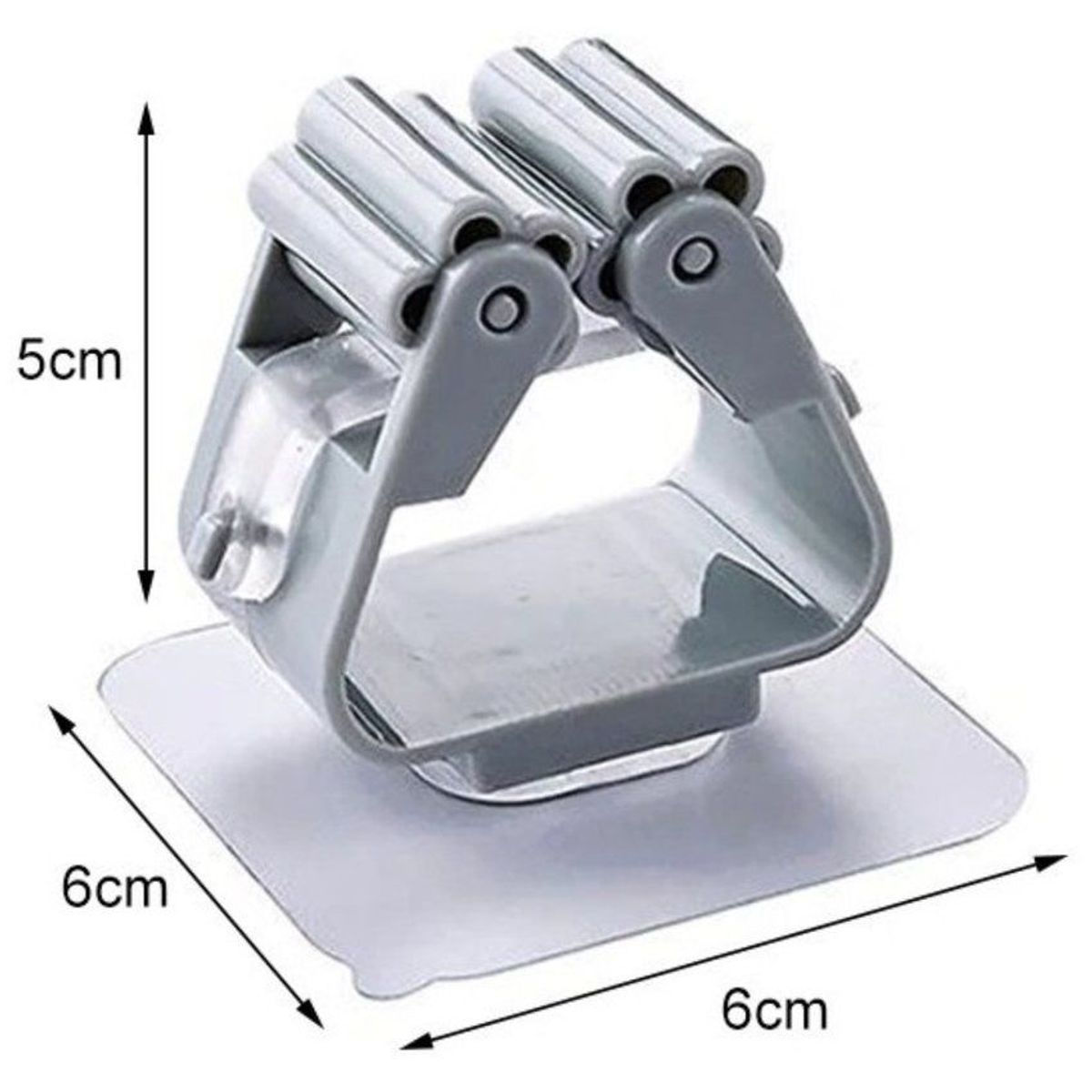 TRIPLE CLEAN - Gancho para colgar traperos y escobas