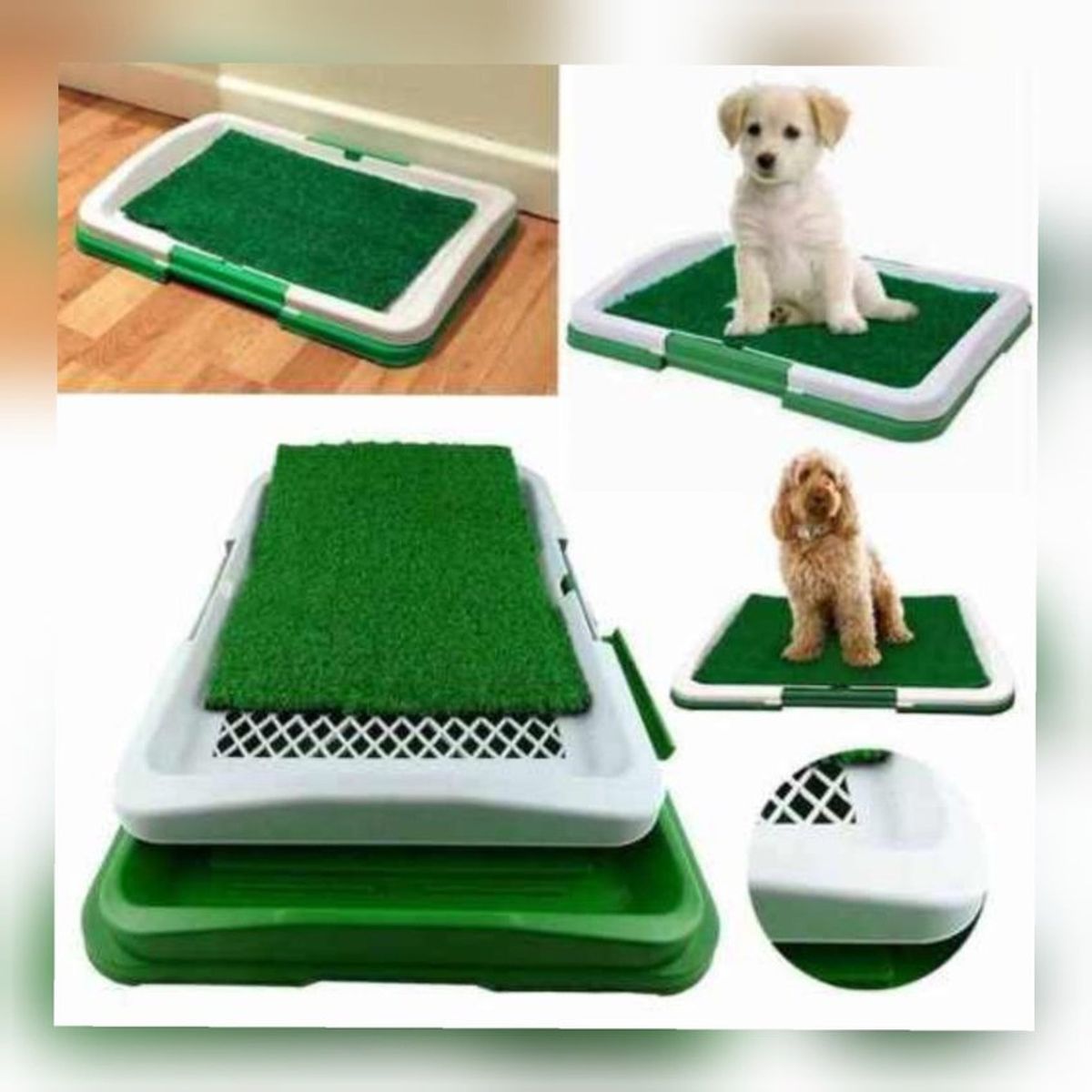 ZHOPI CO - Tapete Entrenamiento Baño Potty Pach Perros Pequeño