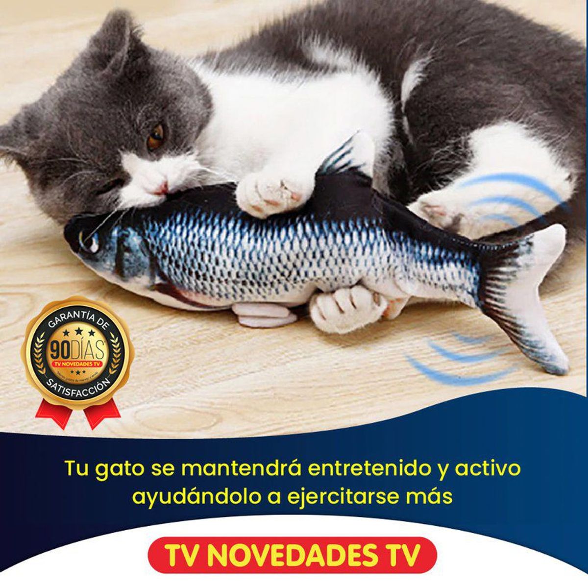 TV NOVEDADES - Juguete para gatos - flippity fish
