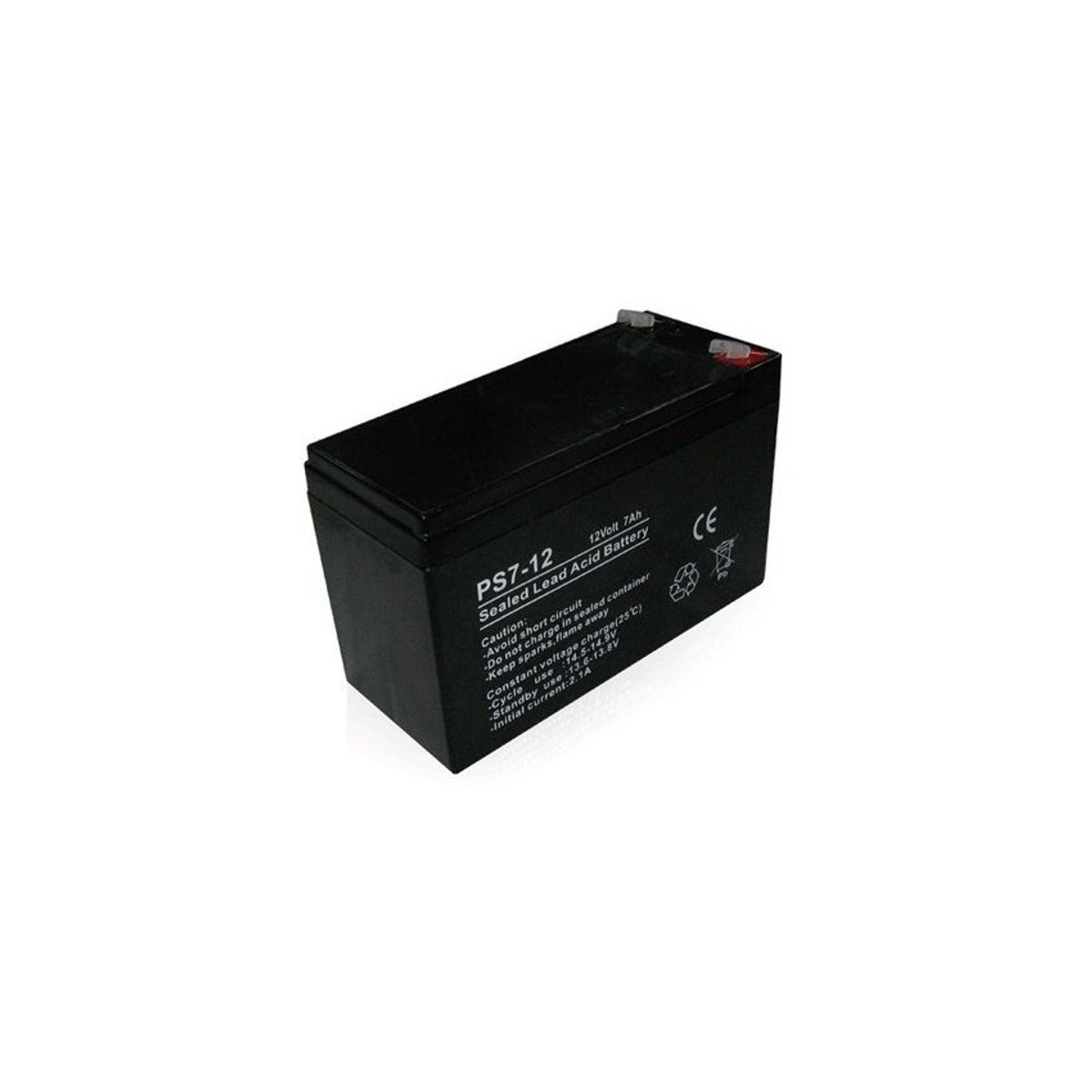 ZER - Bateria sellada de 7 amp 12v para alarma