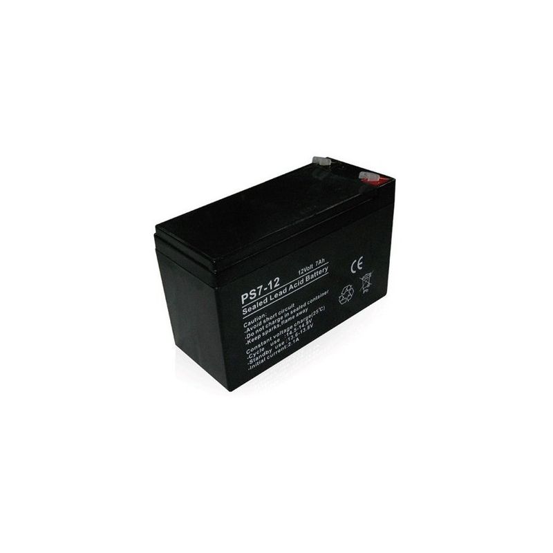 ZER - Bateria sellada de 7 amp 12v para alarma