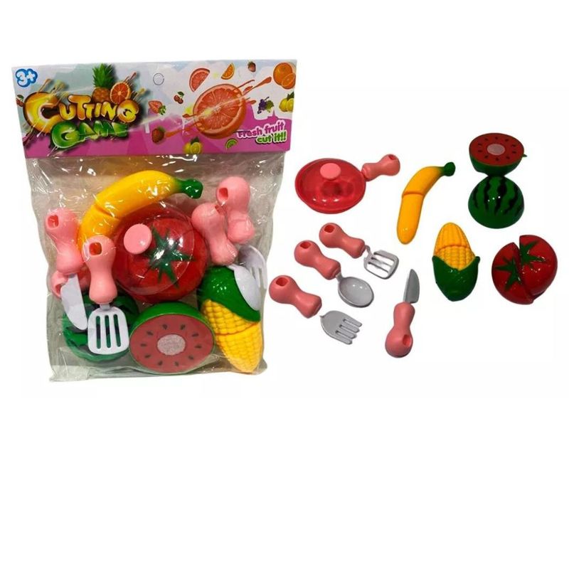 MAZUGI - Frutas verduras juguete juego cocina verduras chef cocina