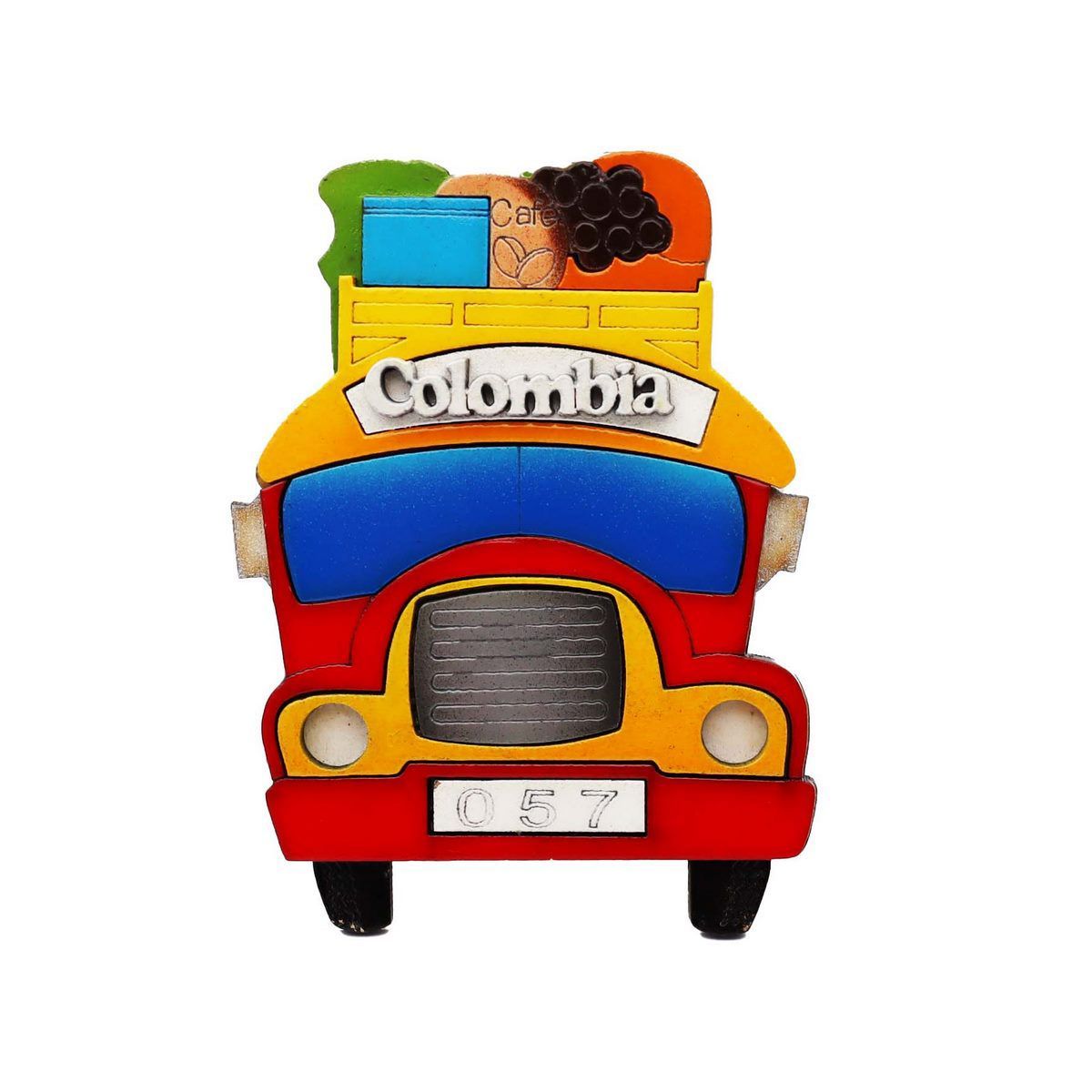 DAYOSHOP - Iman Decorativo Chiva Colombia Para La Nevera