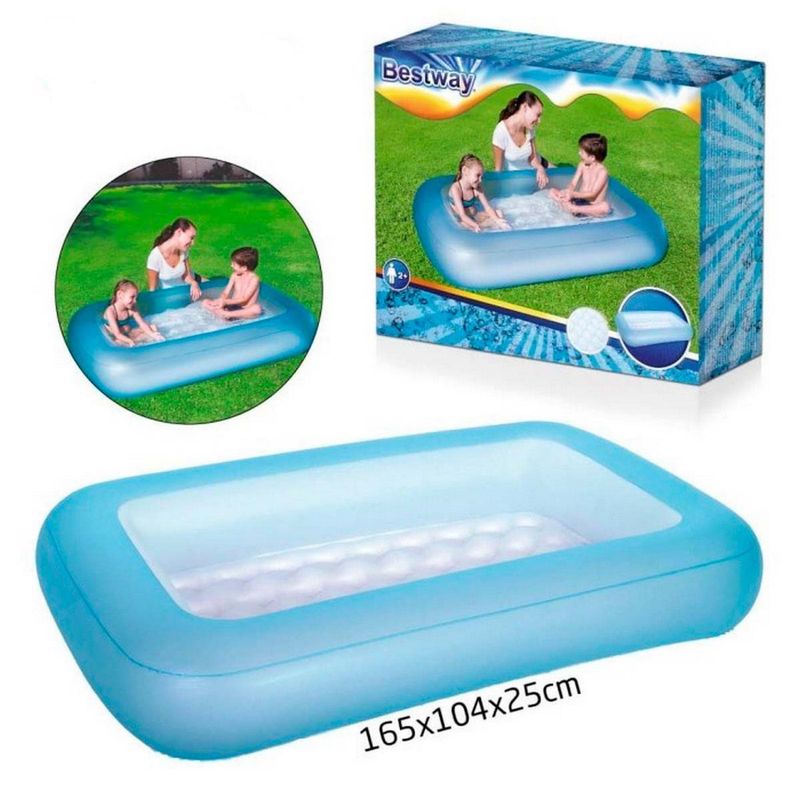 BESTWAY - Piscina Inflable Rectangular Bestway 51115 102litros