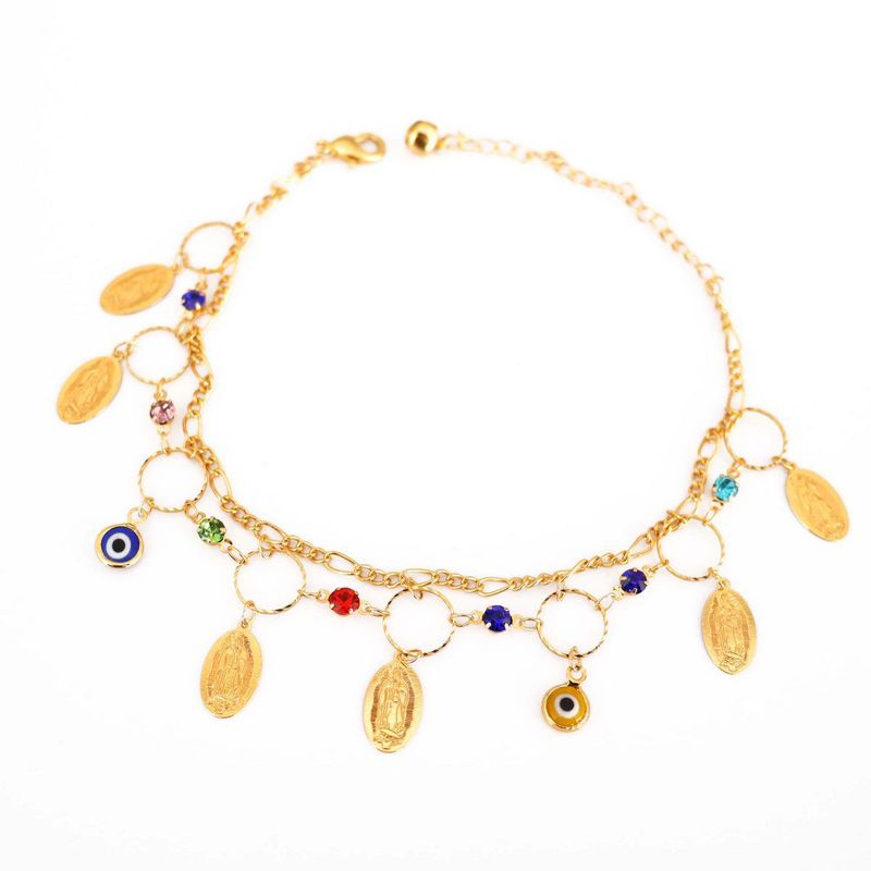DAYOSHOP - Pulsera Tobillera Virgen Protección  Estuche_.