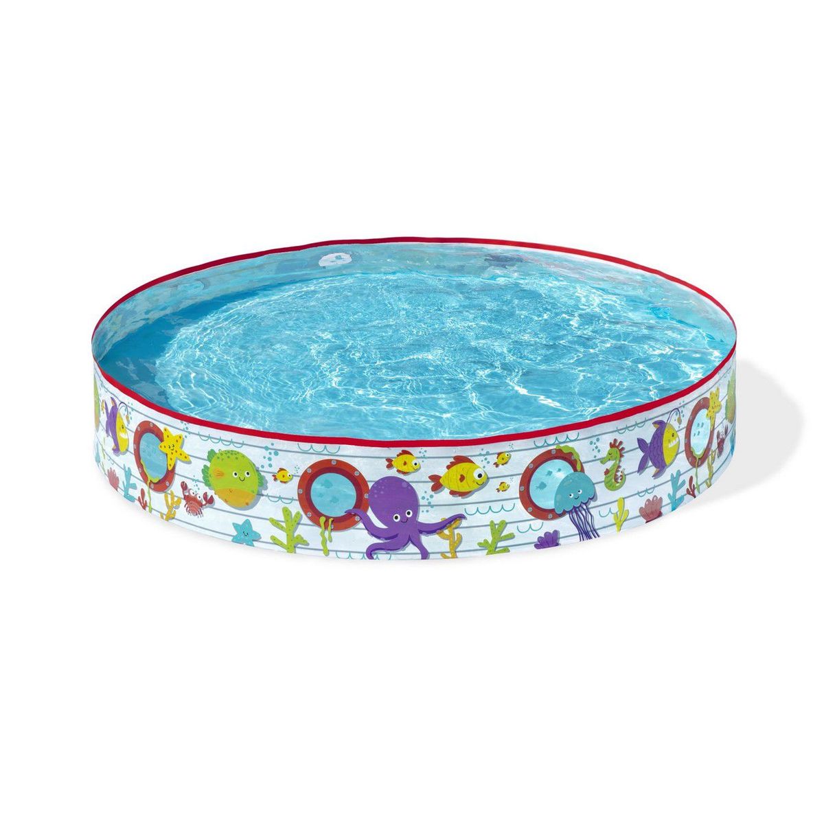 BESTWAY - Piscina Niños Grande Acuario Rigida 152x 25cm Bestway 55029