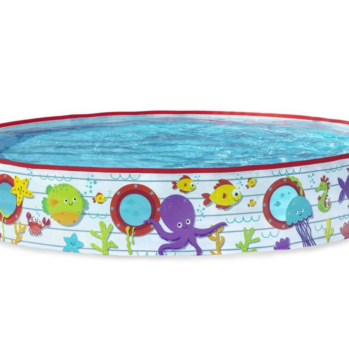 BESTWAY - Piscina Niños Grande Acuario Rigida 152x 25cm Bestway 55029